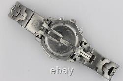 Tag Heuer Silver Mens Watch CJ1111. BA0576 Link Chronograph Racing Dive Sport SS