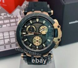 Tissot T-Race Chronograph Rose Gold Rubber Strap Men's Watch T115.417.37.051.00
