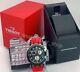 Tissot T-race Quartz Black Dial Red Silicone Strap Men's Watch T1154172705100