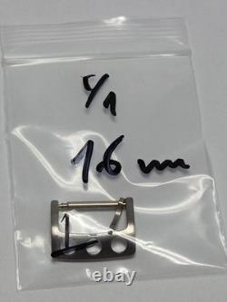 Tissot racing rally buckle 16 mm vintage Watch Parts Part stainless steel #y1