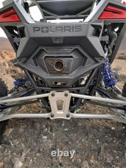 Trinity Racing RZR Pro R Center Exit Slip On Stainless Steel Exhaust TR-4185S