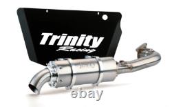 Trinity Racing Stage 5 Stainless Steel RZR XP Turbo Stinger Exhaust TR-4171F-SS