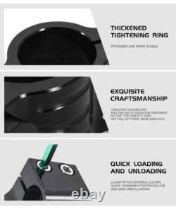 Universal Stainless Steel Racing CNC 31MM- 51MM Clip On Ons Fork Riser Handlebar