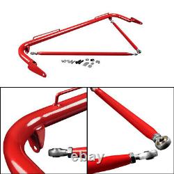 Universal Stainless Steel Racing Safety Harness Bar Seat Belt Roll Rod Bar