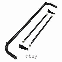 Universal Stainless Steel Racing Safety Seat Belt Harness Bar Rod 48''-49'