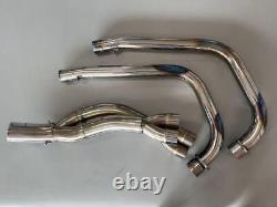 V MAX OVER racing full exhaust stainless steel carbon muffler
