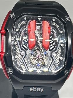V12 Racing Chronograph Watch. Sporty Design, Stainless Steel, Great Condition