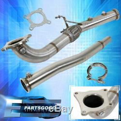 VW 06 07 08 09 10 Passat B6 2.0T Stainless Racing Exhaust Turbo Decat Down Pipe