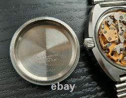 Vintage 1970's Heuer Montreal Cal. 12 Automatic Racing Chronograph Watch NSA
