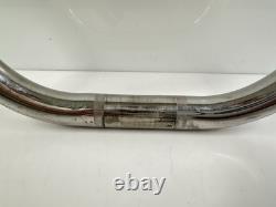Vintage 1980's Mongoose Supergoose BMX Racing Handlebars Stainless Steel USA HTF