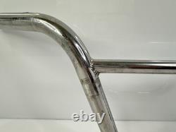 Vintage 1980's Mongoose Supergoose BMX Racing Handlebars Stainless Steel USA HTF
