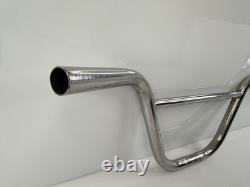 Vintage 1980's Mongoose Supergoose BMX Racing Handlebars Stainless Steel USA HTF