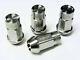 Vms 16 Closed End Stainless Steel Drag Racing Extended Lug Nuts 12x1.25mm Tuner
