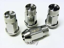 Vms 16 Closed End Stainless Steel Drag Racing Extended Lug Nuts 12x1.5mm Tuner