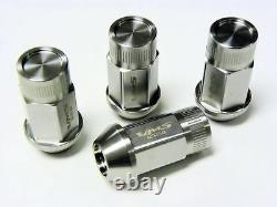 Vms 20 Closed End Stainless Steel Racing Extended Lug Nuts 1/2 20 Ford Mustang