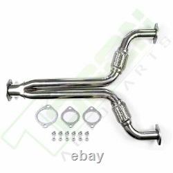 Y-PIPE DOWNPIPE RACING+EXHAUST HEADER For Nissan 350Z for Infiniti G35 03-07
