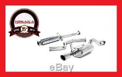 Yonaka 92-00 Honda Civic EG EK Performance Catback Exhaust 2DR 4DR Quiet Muffler