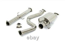 Yonaka Catback Exhaust for 92-00 Honda Civic 2dr 4dr 3 Stainless Steel System