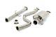 Yonaka Catback Exhaust For 92-00 Honda Civic 2dr 4dr 3 Stainless Steel System