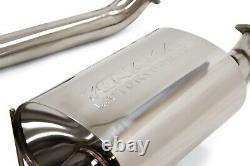 Yonaka Catback Exhaust for 92-00 Honda Civic 2dr 4dr 3 Stainless Steel System