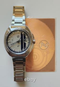ZELOS GT Argento Variant Stainless Steel British Racing Watch Citizen Miyota