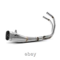 Zard Exhaust Full Racing System Stainless Steel End Cap Yamaha MT07 2021