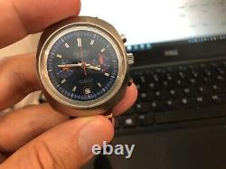 ZentRa Savoy Racing Dial Manual Wind Chronograph Valjoux 7734 Excellent