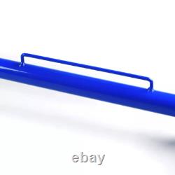 49 – Barre de fixation de harnais de sécurité pour châssis de course, en acier inoxydable, bleue
