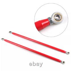 49 barre de harnais de sécurité de course en acier inoxydable rouge pour châssis, ceinture de siège, barre de protection, tige