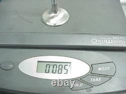 8 NOUVELLES Soupapes d'Échappement en Acier Inoxydable REV Racing Perle 7 mm - 5.365-1.600