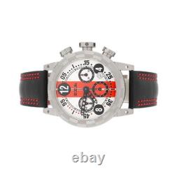 B. R. M Racing Acier Inoxydable Cadran Argent 44mm V12-44 Ensemble Complet