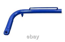 Barre de harnais CZR RACING en acier inoxydable de 49 pouces avec ceinture de sécurité bleue