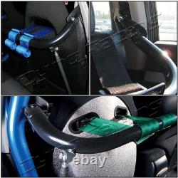 Barre de harnais de course en acier inoxydable universelle rouge 49 avec ceinture de sécurité à rouleau