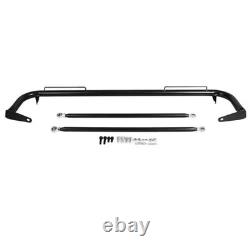 Barre de harnais de course universelle de 49 pouces en acier inoxydable pour ceinture de sécurité et châssis de roll bar