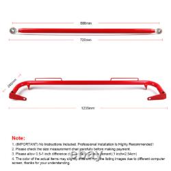 Barre de harnais de sécurité de course en acier inoxydable 49 Car, rouge Barre de harnais de sécurité de course en acier inoxydable 49 Car, rouge