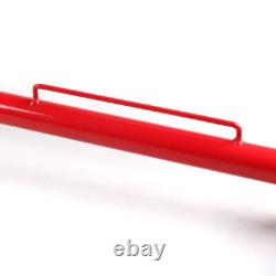 Barre de harnais de sécurité de course en acier inoxydable 49 Car, rouge