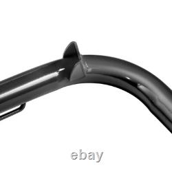 Barre de harnais de sécurité de course en acier inoxydable 49, ceinture de sécurité, châssis, tige noire