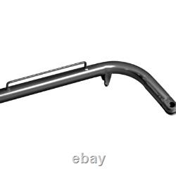 Barre de harnais de sécurité en acier inoxydable pour course 48, chrome noir