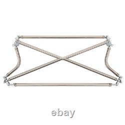 Barre de renfort arrière de course en acier inoxydable compatible Honda Civic EK9 1992-2000 Barre de renfort arrière de course en acier inoxydable compatible Honda Civic EK9 1992-2000
