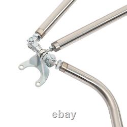 Barre de renfort arrière de course en acier inoxydable compatible Honda Civic EK9 1992-2000