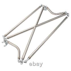 Barre de renfort arrière de course en acier inoxydable compatible Honda Civic EK9 1992-2000