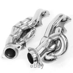 Bfc Racing Exhaust Shorty Header Manifold Pour 05-10 F250/f350 Superduty Sd 5.4l