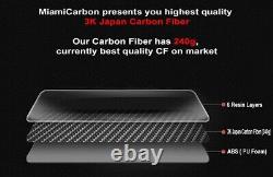 Bmw Série 3 Carbon Fibre Led Volant Roue Course Flat Bottom Personnalisé