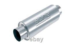 Borla 40086 silencieux de course Sportsman Raceline universels en acier inoxydable XR-1