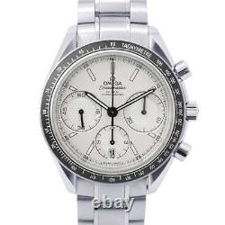 Chronographe Co-Axial OMEGA Speedmaster Racing 40mm en acier inoxydable argenté