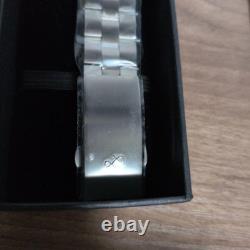 Chronographe de course vintage 1960 Quartz 40 mm montre homme en acier inoxydable