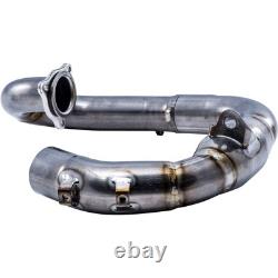 Collecteur MegaBomb en acier inoxydable FMF Racing avec tuyau intermédiaire pour Yamaha 044458