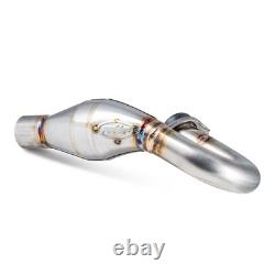 Collecteur MegaBomb en acier inoxydable et titane FMF Racing pour Honda CRF250R 041606