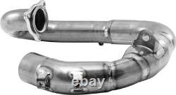 Collecteur Megabomb FMF Racing en acier inoxydable avec tube intermédiaire 44449