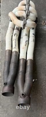 Collecteurs d'échappement Tri-Y NASCAR Cup en acier inoxydable sur mesure avec revêtement pour Chevy R07.2